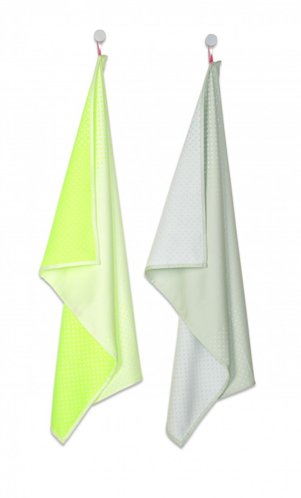 Tea Towels block dots