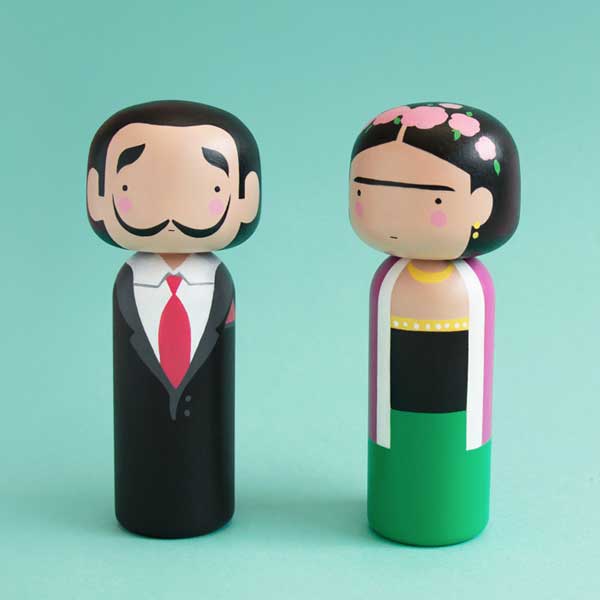 Kokeshi-Frida-et-Dali