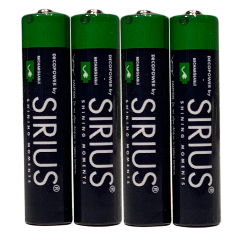 Piles Rechargeables AAA - Lot de 4 Piles